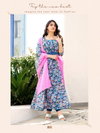 Parra Sangam Anarkali Soft Organza Printed Readymade Suits Catalog
